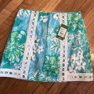 Lilly Pulitzer Pansy Skort NWT Size 2